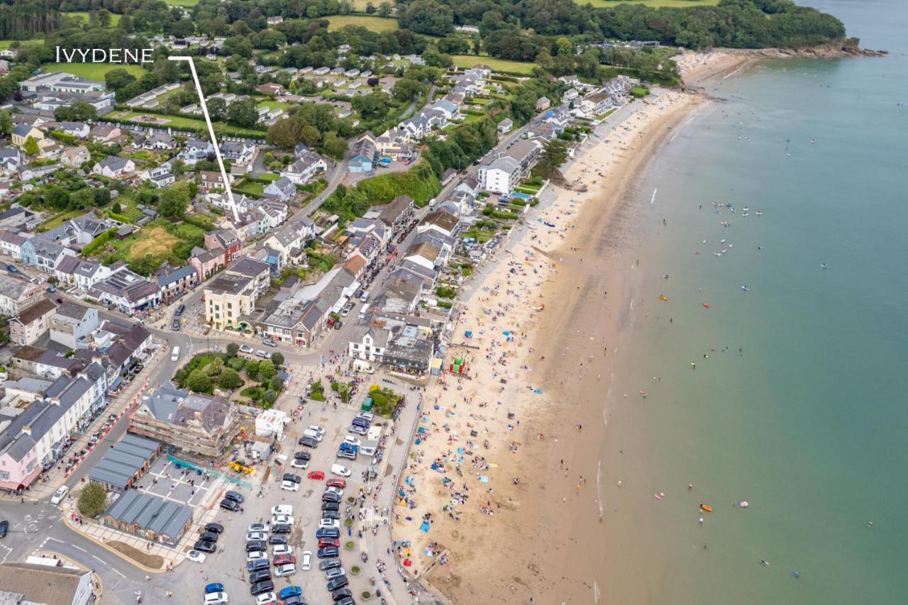 Ivydene - Beautiful Cottage, Stone Throw From Beach, Wonderful Sea Views Saundersfoot Bagian luar foto