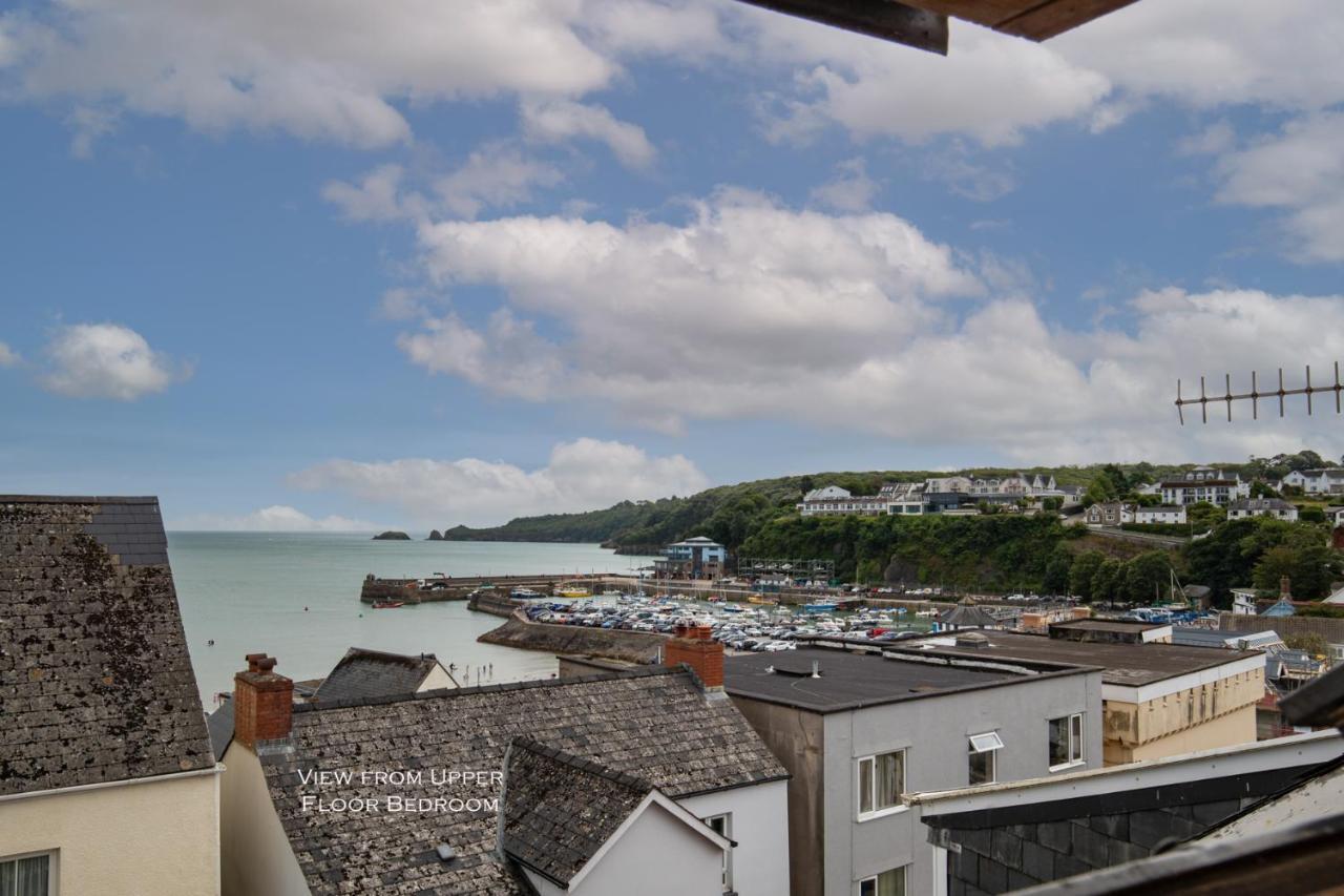 Ivydene - Beautiful Cottage, Stone Throw From Beach, Wonderful Sea Views Saundersfoot Bagian luar foto